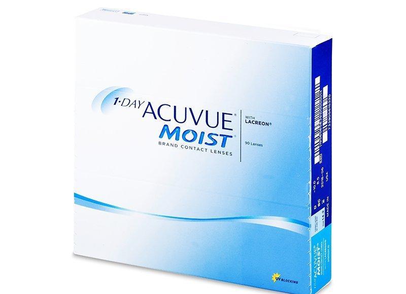 1 Day Acuvue Moist (90 čoček)